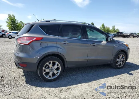 2014 Ford Escape Titanium из США, поврежденный, VIN 1FMCU0J91EUB04913